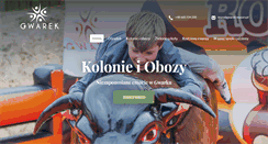 Desktop Screenshot of gwarek-mazury.pl